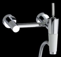 Kone-shower mixer